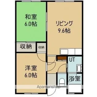 サンリヴァージュ N【1階】の間取り